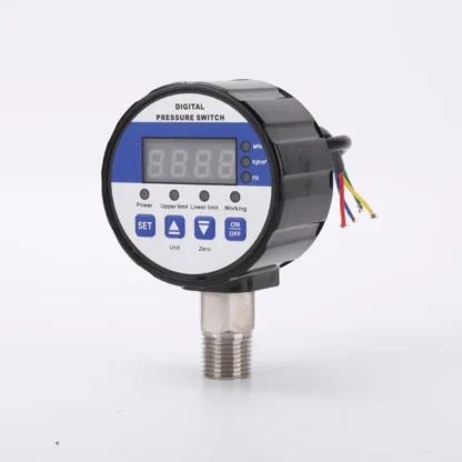 24 V CC, CA 220 V, CA 380 V Interruptor de presión digital LED de alta y baja presión ajustable