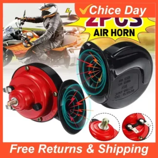 Bocina de tren de 12V, altavoz automotriz Universal resistente al agua de 300DB para coche, motocicleta, camión, barco, señal de sonido eléctrica Amagi