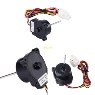 Motor del ventilador enfriamiento del refrigerador 96GF 12V 1A 4PIN Reemplazo plástico para EAU65058515