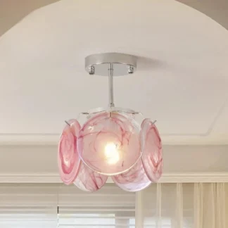 Candelabro de cristal con rotación Retro francesa, lámpara colgante de techo de arte del hierro para sala de estar, dormitorio, restaurante, cocina, lámparas colgantes LED