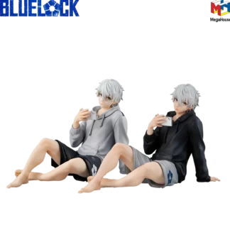 Figura de 9cm de Anime Blue Lock Nagi Seishiro, muñeca de mesa bonita de PVC, modelo de decoración, juguetes, regalos para niños