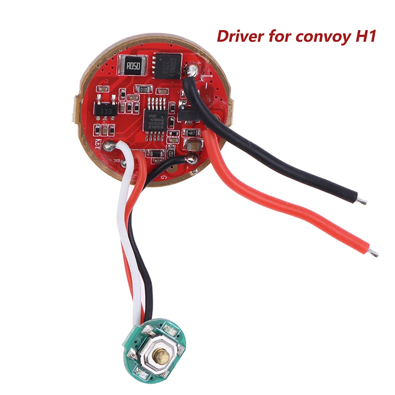 Controlador de linterna de alto rendimiento para accesorios Convoy H1, corriente de salida 3A