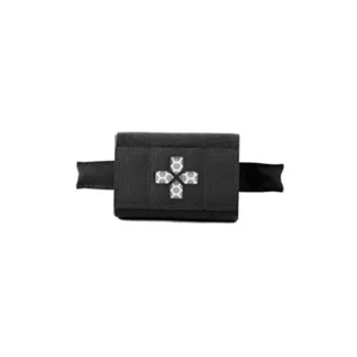 BL Force Micro Trauma Cinturón EMPT BLK para uso táctico en negro con material liviano y duradero y ajuste de alto rendimiento