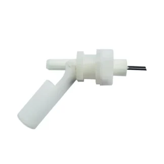 50 Uds. Cables negros Horizontal/montaje lateral plástico PP flotador interruptor de nivel de agua/sensor detección de nivel de líquido