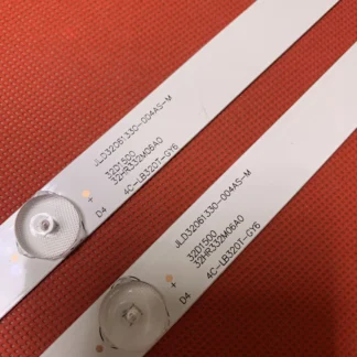 100% nuevo 2 uds/Kit de tiras LED para THOMSON 32 TV 32HC3106 32HS3023 32HS3033 4C LB320T MSA 32HR332M06A0 V5 PB08D 554173 BL051 003H