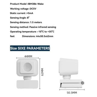 B92B-deslucción automática de pantalla de bloqueo de ordenador, interruptor de pantalla, pantalla de sueño, Sensor humano infrarrojo inteligente, soporte de instalación gratuita