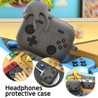 Funda bonita 2025 para AirPods Pro 3, funda de silicona líquida para auriculares con bolígrafo de limpieza para Airpods pro 3, funda a prueba de golpes