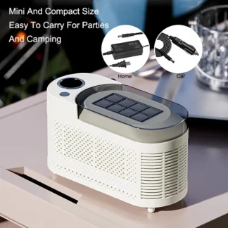 Máquina de hielo pequeña de 110V-220V, Mini portátil para el hogar, dormitorio, oficina, Camping, 12V, cubo de hielo para coche, caja automática para Fabricación de hielo