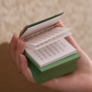 Calendario de escritorio mensual 2026, planificador diario, calendarios de papel, adorno de escritorio creativo para oficinas y hogar