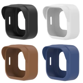 Funda protectora de silicona para cámara de seguridad, funda resistente a la intemperie para cámara, diseño de borde para Blink Outdoor 4 (4.ª generación)