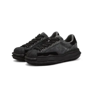 Zapatillas Retro Desgastadas Estilo MMY con Suela Fundida, Punta de Concha, Plataforma, Unisex, para Parejas, de Caña Baja, Casuales