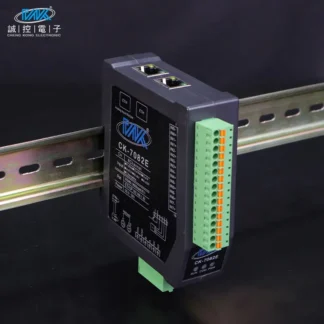 CK-7082E Entrada analógica de 16 bits 0-20ma Módulo de expansión PLC Ethernet Modbus TCP a RS485 IO remoto Cascada Ethernet a PLC