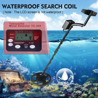 Detector de Metales Subterráneo TC-300, Detector de Oro, Detector de Tesoros, Circuito Impermeable, Alta Sensibilidad