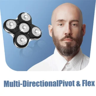 Cabezal de afeitadora SANQ apto para afeitadora de cabeza Remington Balder Pro XR7000, XR1500, XR1501 maquinilla de afeitar eléctrica para hombres calvos