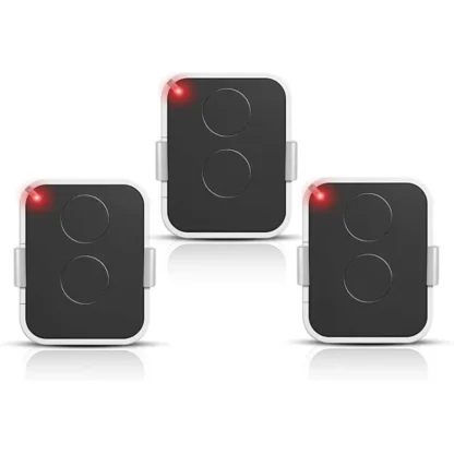 【ELEVATE LIFE】Reemplazo 3 piezas 2 canales 433,92 Mhz código rodante para control remoto de puerta-para ON1E, ON2E, ON4E-para puerta y garaje D