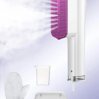 Vaporizador de ropa de mano, calor rápido de los años 15, tiempo de ejecución de 35 minutos, depósito de 180 ml, azul