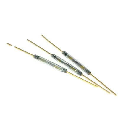 50 Uds GBeelee 2,8*20mm 750 Min V.DC interruptores de láminas de montaje en superficie de voltaje resistente magnético 15-70AT proximidad sellada cilíndrica
