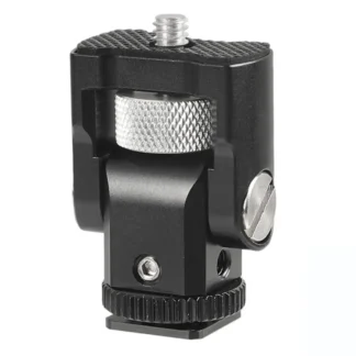 【MUST-HAVE】Accesorios para cámara-Clip para cámara SLR, soporte para zapata fría, soporte para monitor con zapata caliente, piezas de fotografía con zapata, cabeza de caracol