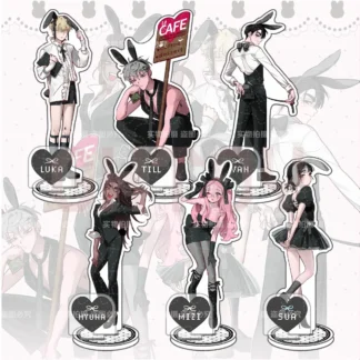 Soporte acrílico de escenario alienígena de 15cm/5,91 pulgadas, periférico de animé hasta IVAN, colección de adornos de exhibición de escritorio, regalo de cumpleaños para niña y niño