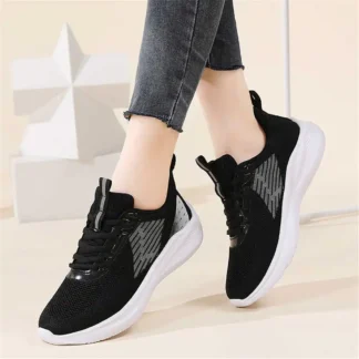 Zapatillas de Lujo Tejidas para Mujer, Tallas 35-41, Calzado Deportivo de Moda para Dama, Ajuste Cómodo, Venta Especial, Ancho Extra, Tenia Luxury
