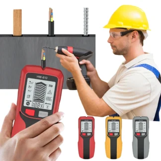 Buscador de vigas inteligente 6 en 1, escáner de pared, escáner de pared eléctrico, Sensor, buscador de vigas para madera, Metal magnético, búsqueda de cables de CA
