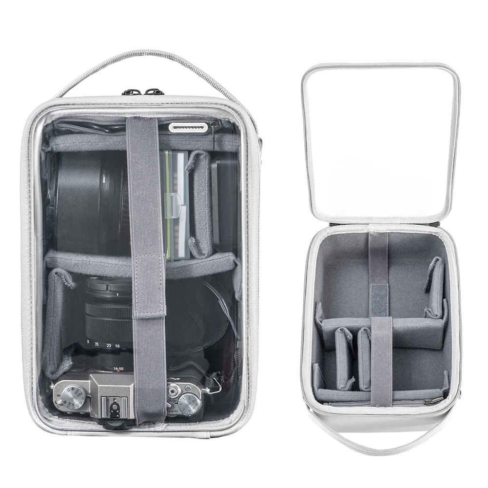 Bolsa de transporte para cámara Visible, bolsa de transporte digital, resistente a salpicaduras, multifuncional, bolsa de hombro para cámara, antiarañazos, para la serie de cámaras de acción