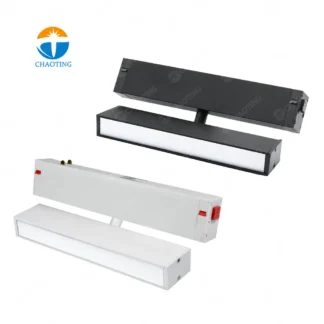 Tuya WiFi Smart ZigBee Control reflectores giratorios 9W/18W carril magnético ajustable luz de inundación de pista LED para iluminación Interior