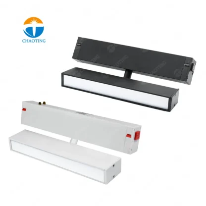 Tuya WiFi Smart ZigBee Control reflectores giratorios 9W/18W carril magnético ajustable luz de inundación de pista LED para iluminación Interior