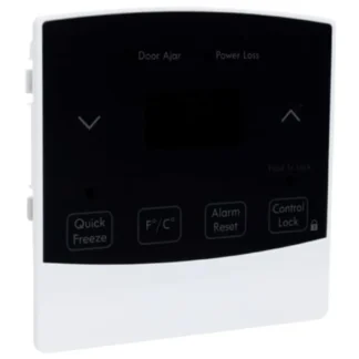 Frigidaire 297366200 Tablero de visualización y control del usuario para congeladores Negro