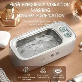 Limpiador versátil portátil con máquina de limpieza de lavado multiusos con vibración de alta frecuencia recargable alimentada por USB