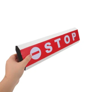 Funda octogonal para poste de seguridad, resistente a los rayos UV, para barrera de seguridad, cubierta para poste de tráfico