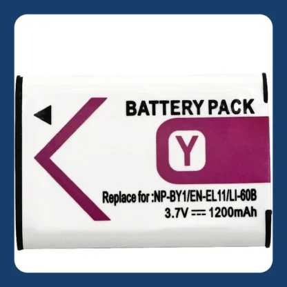 8PCS/10PCS1200mAh EN-EL11/NP-BY1/LI-60B Batería multimarca para cámara digital Nikon - Reemplazo de iones de litio recargable universal