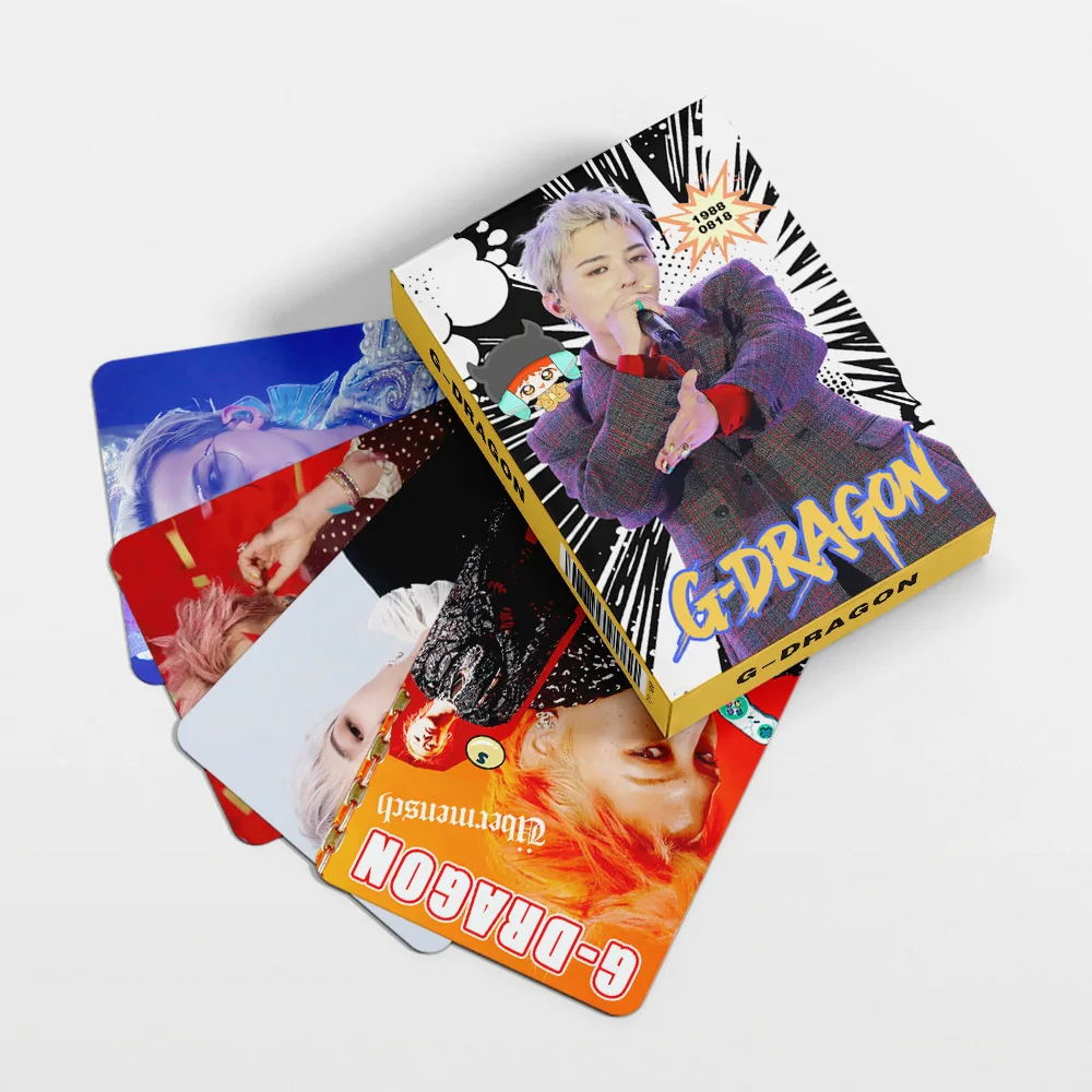 30 unids/set Kpop Idol Boy BIGBANG nueva serie GD alta calidad HD Printd Photocards Lomo tarjetas colección de regalos para seguidores