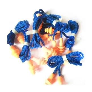 10 unids/lote de tapones para los oídos de silicona, impermeables, reutilizables, a prueba de ruido, protectores para los oídos con cable para nadar con cuerda antipérdida