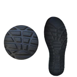 1 par de zapatos antideslizantes y resistentes al desgaste, color negro, talla 43, suela antideslizante de tacón grueso para suelos húmedos, adecuados para laboratorios y hospitales