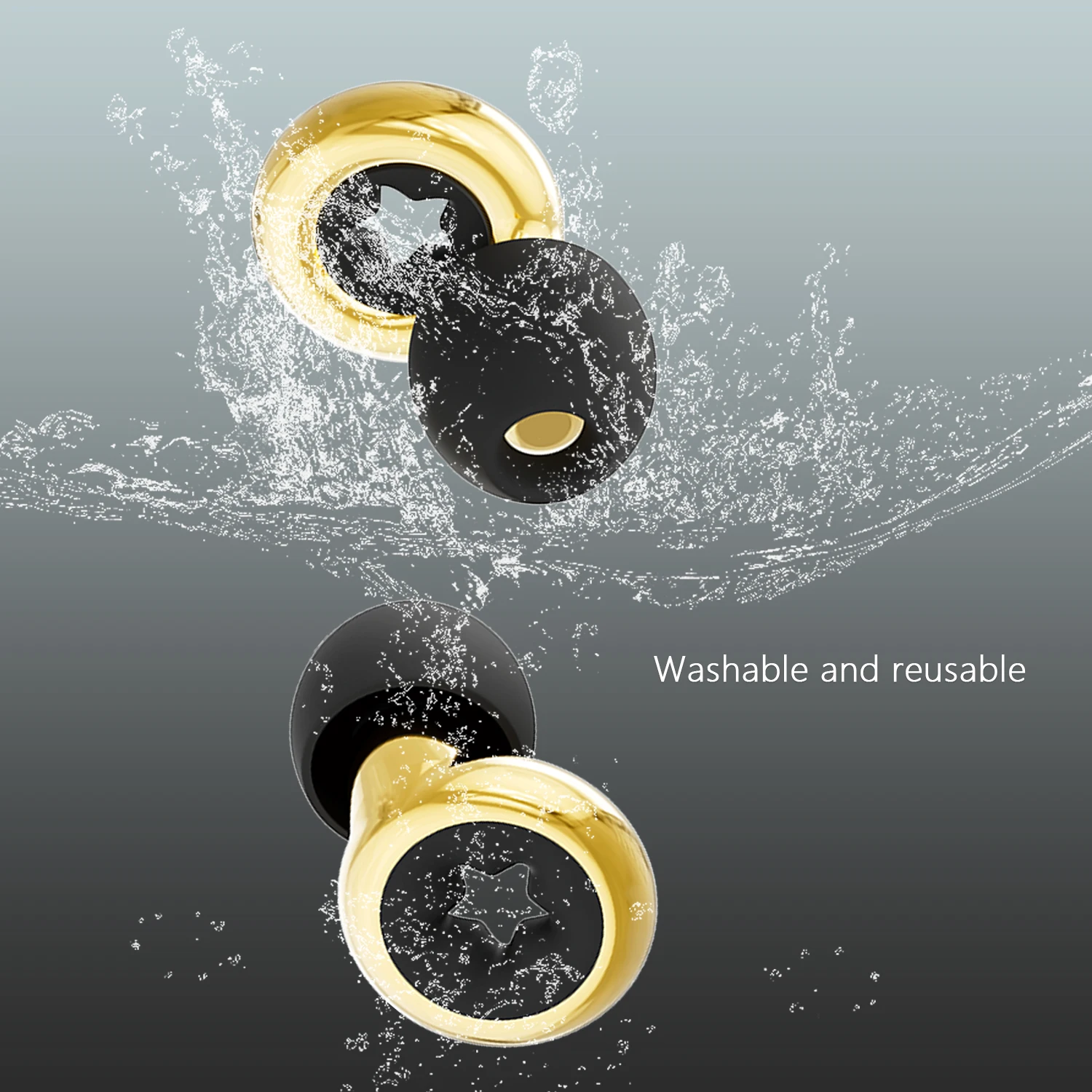 Tapones para los oídos reutilizables – Alivio de ruido con discurso claro para reuniones sociales, trabajo y sensibilidad al ruido - Tapones para los oídos con reducción de ruido