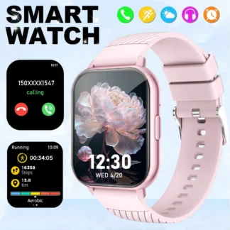 Reloj inteligente multifuncional Pantalla HD de 1,83": llamadas inalámbricas, control de cámara, ajuste de música, modos deportivos, fondos de pantalla personalizados |