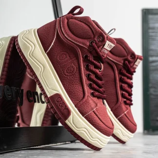 Zapatillas gruesas de diseñador para hombre, zapatos de suela blanda, tela de cuero informal a la moda, zapatos deportivos con plataforma aumentada de altura transpirable