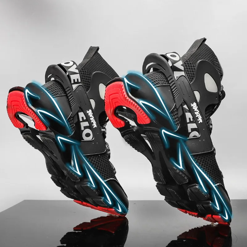 Zapatillas de deporte para hombre, zapatos informales, tenis de lujo, transpirables, mocasines de moda para correr