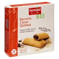 Barrita de quinoa rellena de crema de cacao sin gluten Bio 6 barritas de 30g - Germinal