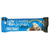 10 x Barrita Low Carbs High Protein (Sabor Galletas con Crema) 1 barrita de 60g (Galleta) - Nutrisport