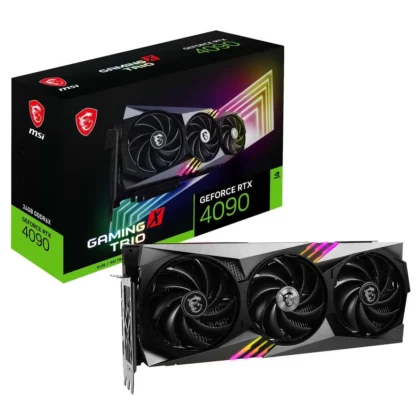 ¡OFERTAS FLASH! (NUEVO2026) Tarjeta gráfica MSI Gaming Ge Force RTX 4090 24GB GDRR6X de 384 bits HDMI/DP disponible en stock