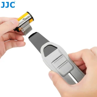 JJC-extractor de película de 135 rollos mejorado, diseño de tres hojas, recogedor de película de 35mm, herramienta de película en rollo Leader Retriever sin cámara oscura