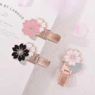 Sharkbang-portalápices de Metal con forma de serie Kawaii Cloud Cat Fruit para diario, cuaderno, planificador, accesorios, papelería escolar y de oficina