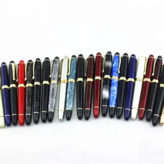 JINHAO X450 Classics 1,0/0,5 MM pluma estilográfica de Metal escuela de lujo papelería de oficina escritura de lujo bolígrafos lindos regalo