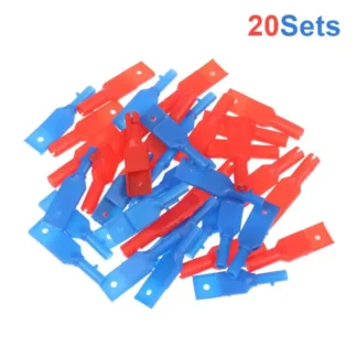 20 Juegos de Conectores para Efectos de Iluminación de Escenario, Conexión de Equipos para Escenarios de Boda, Conector de Cable para Globos de Fiesta de Año Nuevo