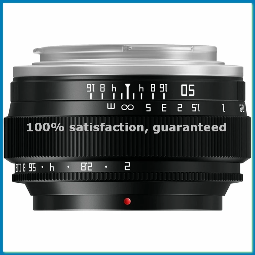 Lente de Cámara de 50 mm F2, Gran Apertura, Manual, Fija, para Cámaras con Montura E, A7, A7II, A7III, A7R, A7RII-A69M
