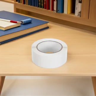 2000 Etiquetas Adhesivas Transparentes Redondas para Sellado, Etiquetas Adhesivas Transparentes para Sobres, Cajas de Embalaje, Etiquetas Circulares de 0.8 Pulgadas