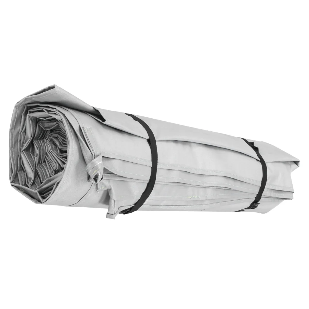 Manta de Emergencia para Supresión de Incendios, Recubierta de Silicona, Tela Resistente a Altas Temperaturas para Incendios de Baterías y Motores de Vehículos Eléctricos