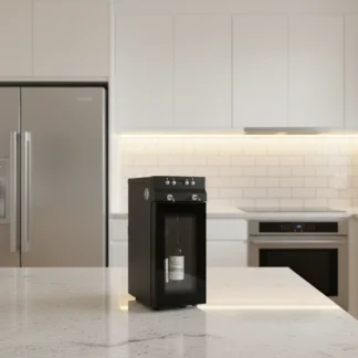 Enfriador de Vino Automático de Lujo para 2 Botellas, Dispensador de Vino Tinto